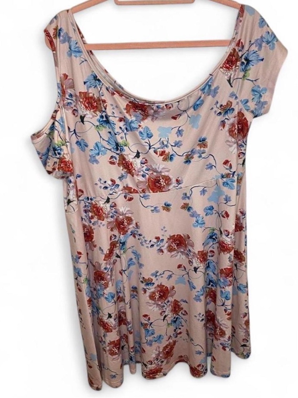 SHEIN pink floral dress